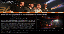Desktop Screenshot of abacab-music.com